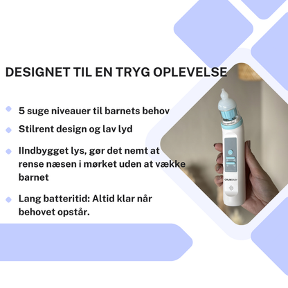 SnotFree Pro elektrisk næsesuger – Fri for stoppet næse på få sekunder