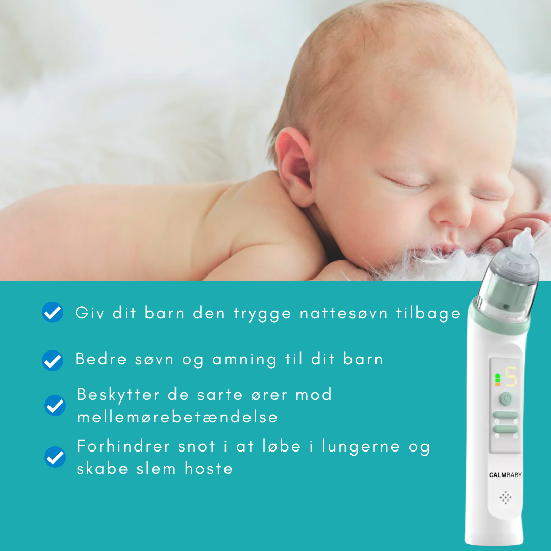 SnotFree Pro -Elektriske Næsesuger
