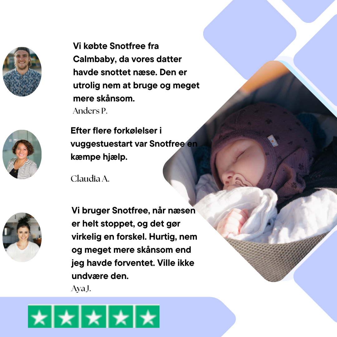 SnotFree Pro - elektrisk næsesuger – Fri for stoppet næse på få sekunder