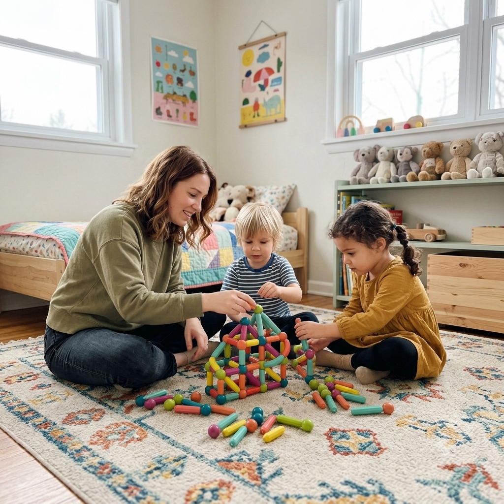 MagniBuild™ -Magnetiske Bygge Klodser